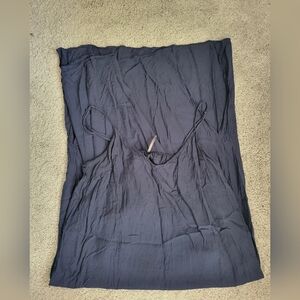 Anthropologie Navy Maxi Dress Slip